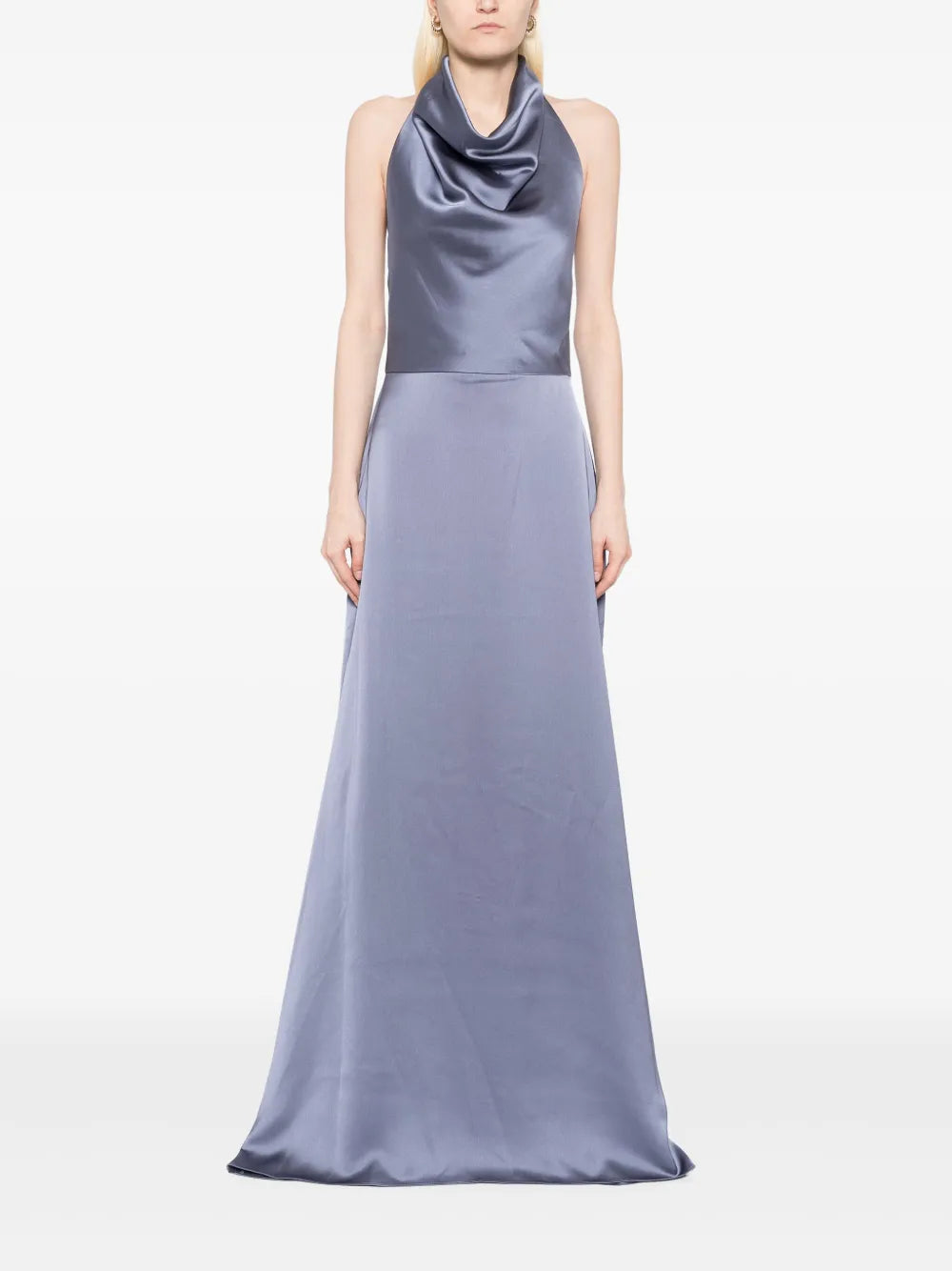 Cowl Satin Gown