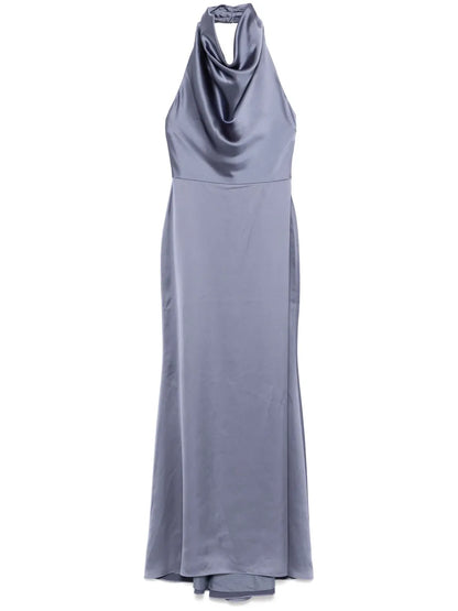 Cowl Satin Gown