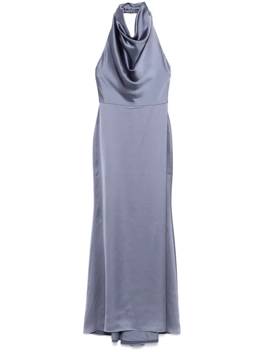 Cowl Satin Gown