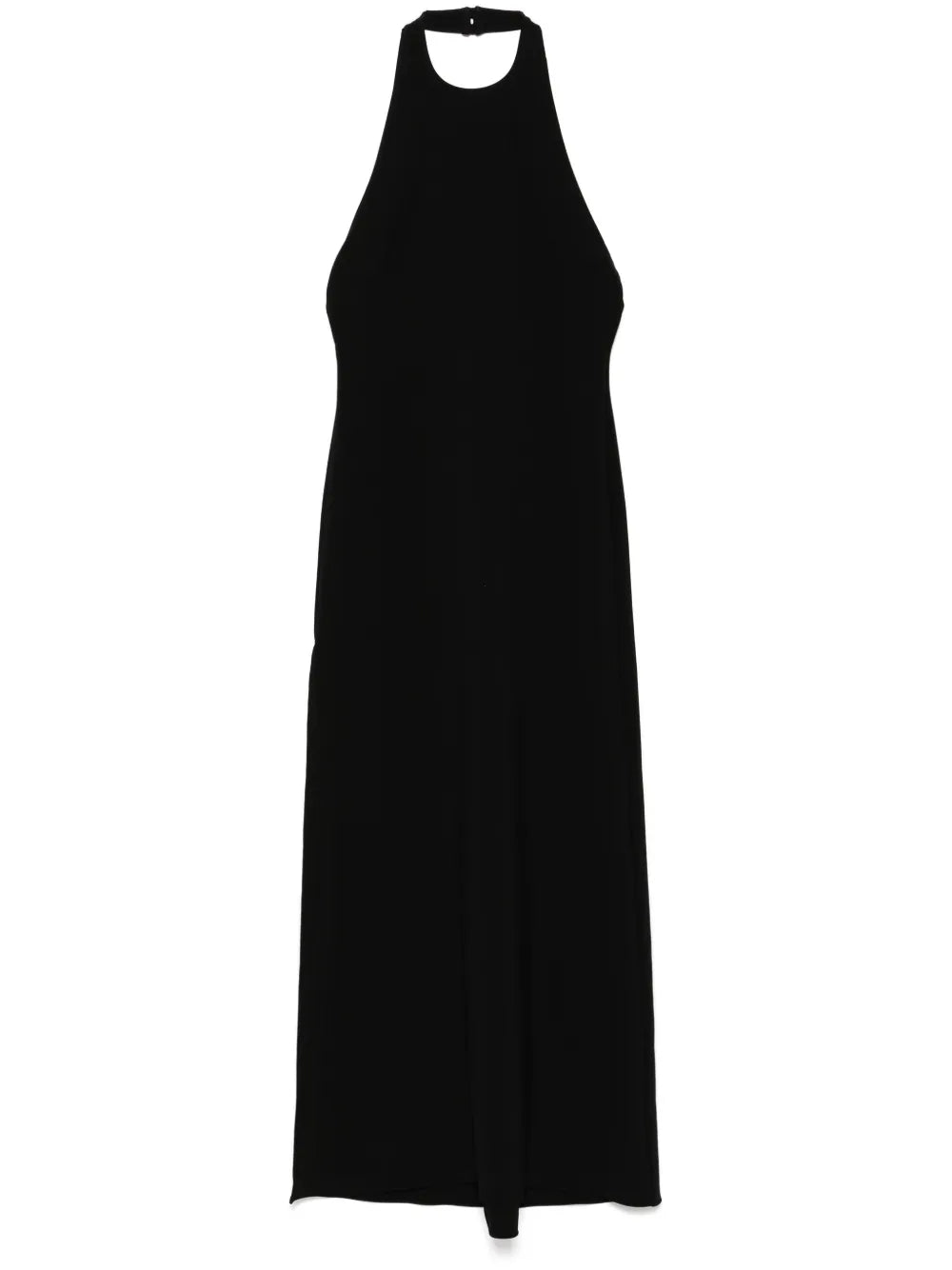 Italian Stretch Crepe Halter Dress