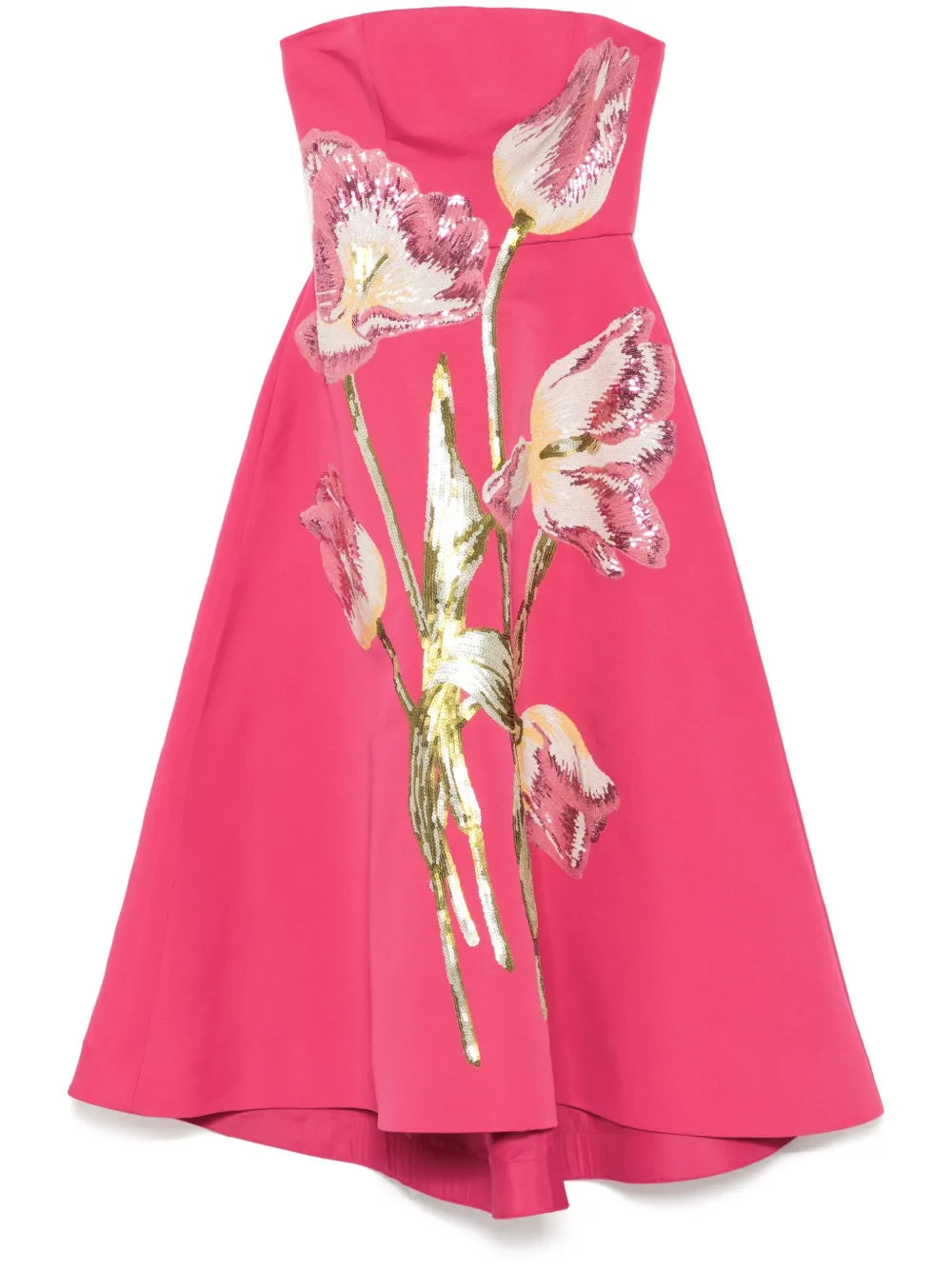 Sequin Appliqué Dress