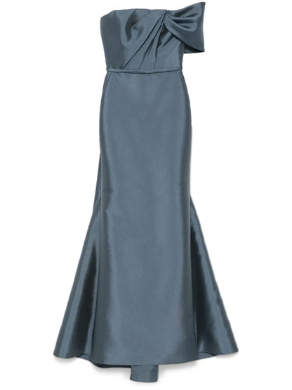 Asymmetric Bow Gown