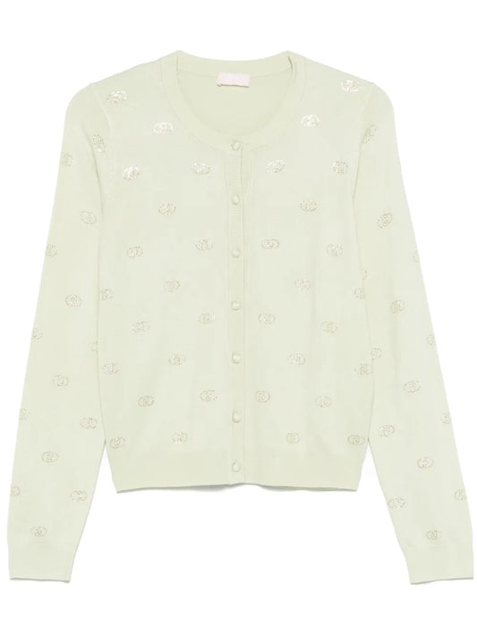 Logo-Embellished Cardigan