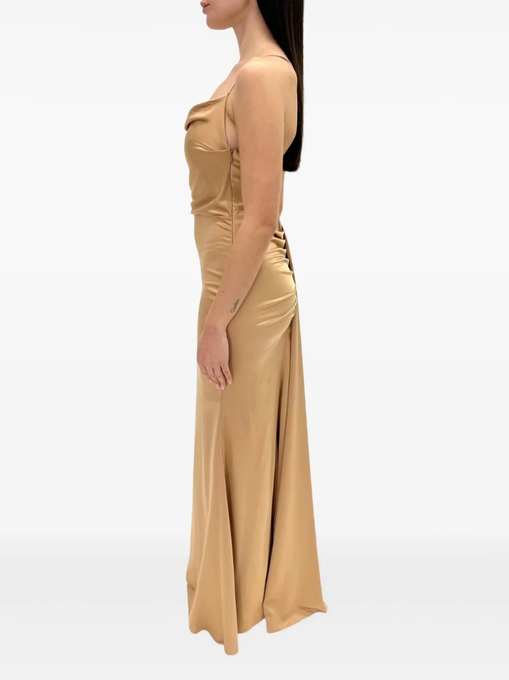 Cowl-Neck Dress