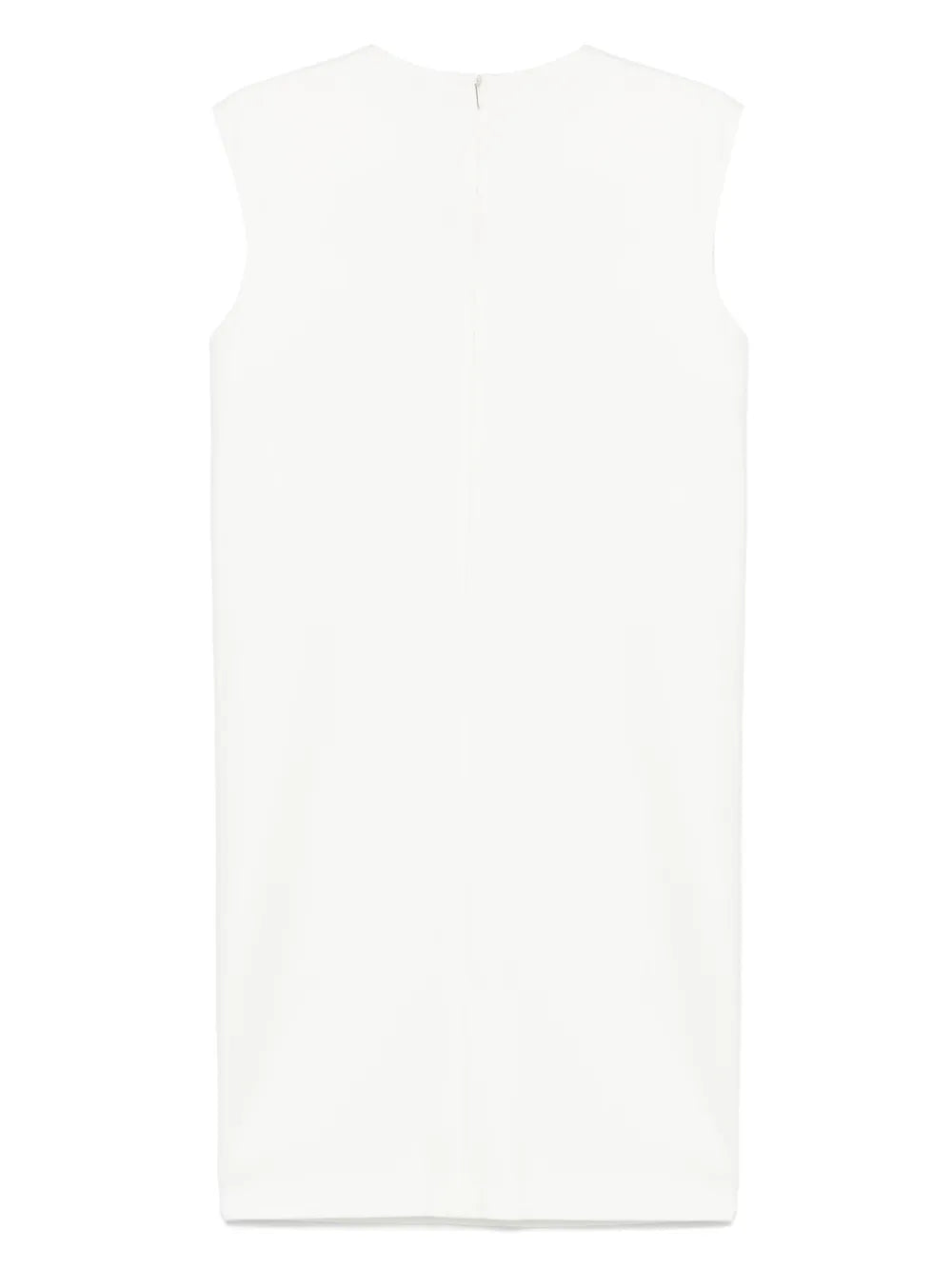 Buttoned-Shoulders Mini Dress