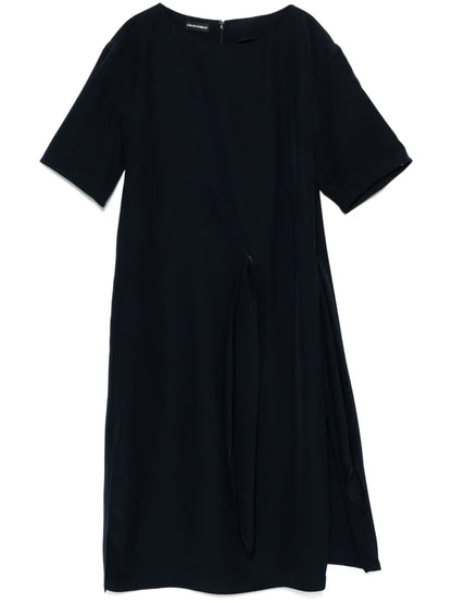 Side-Tie Mini Dress