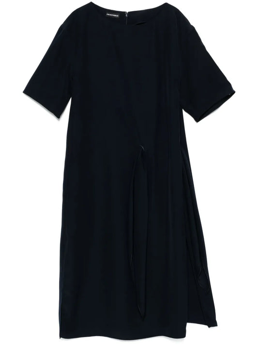 Side-Tie Mini Dress