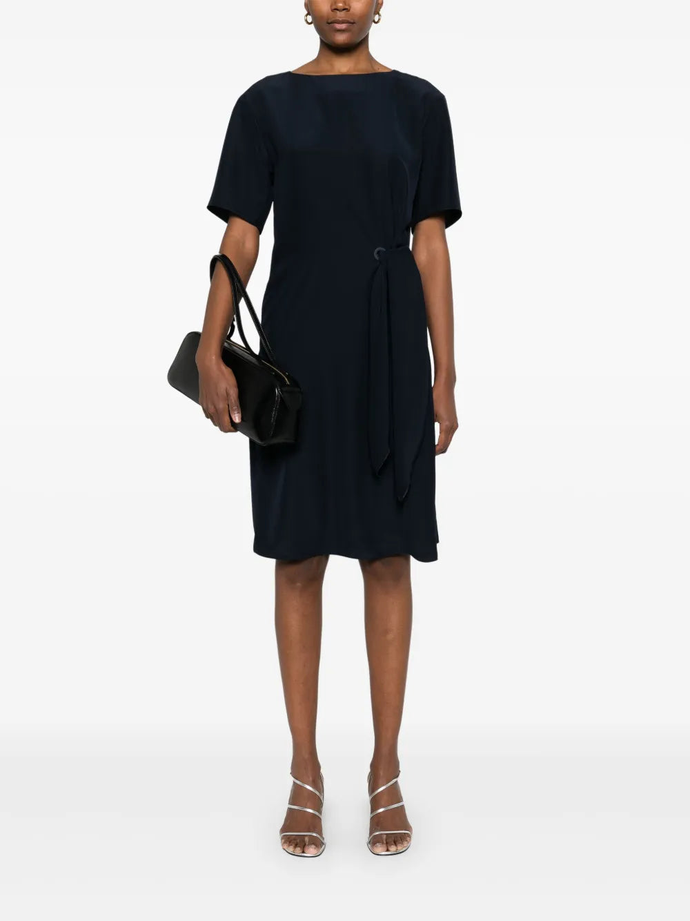 Side-Tie Mini Dress