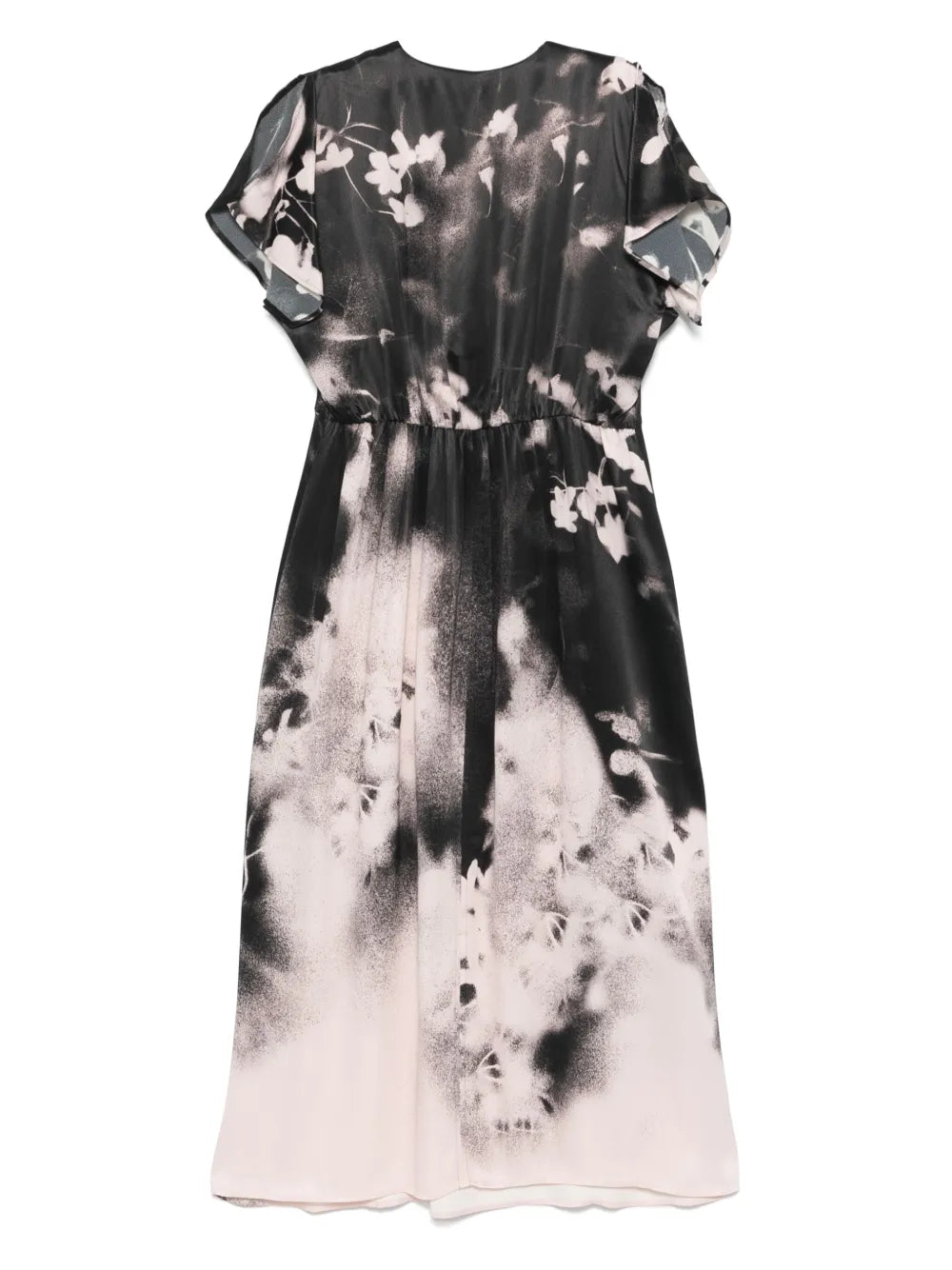 Floral-Print Midi Dress