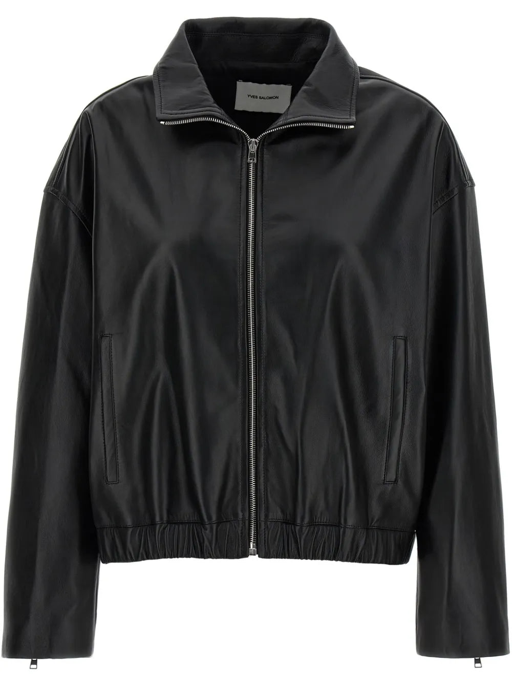 Leather Bomber Jacket