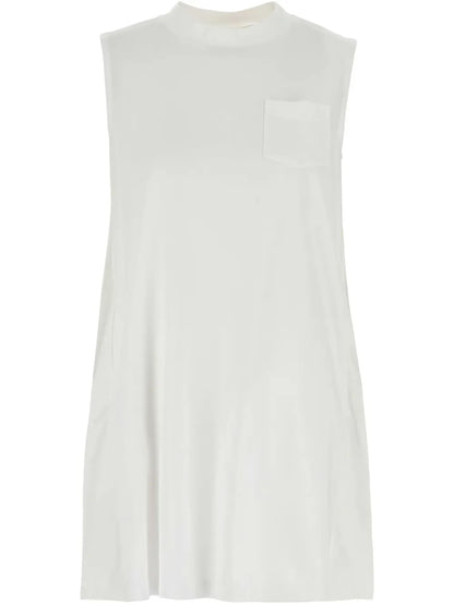 Pleated Mini Dress