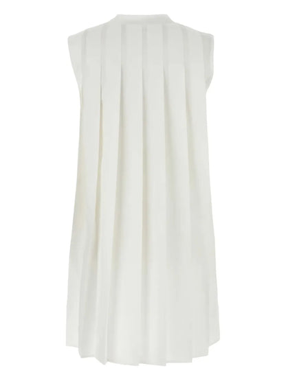 Pleated Mini Dress