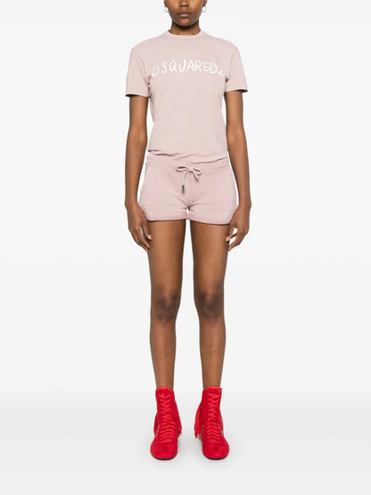 Logo-Print Track Shorts