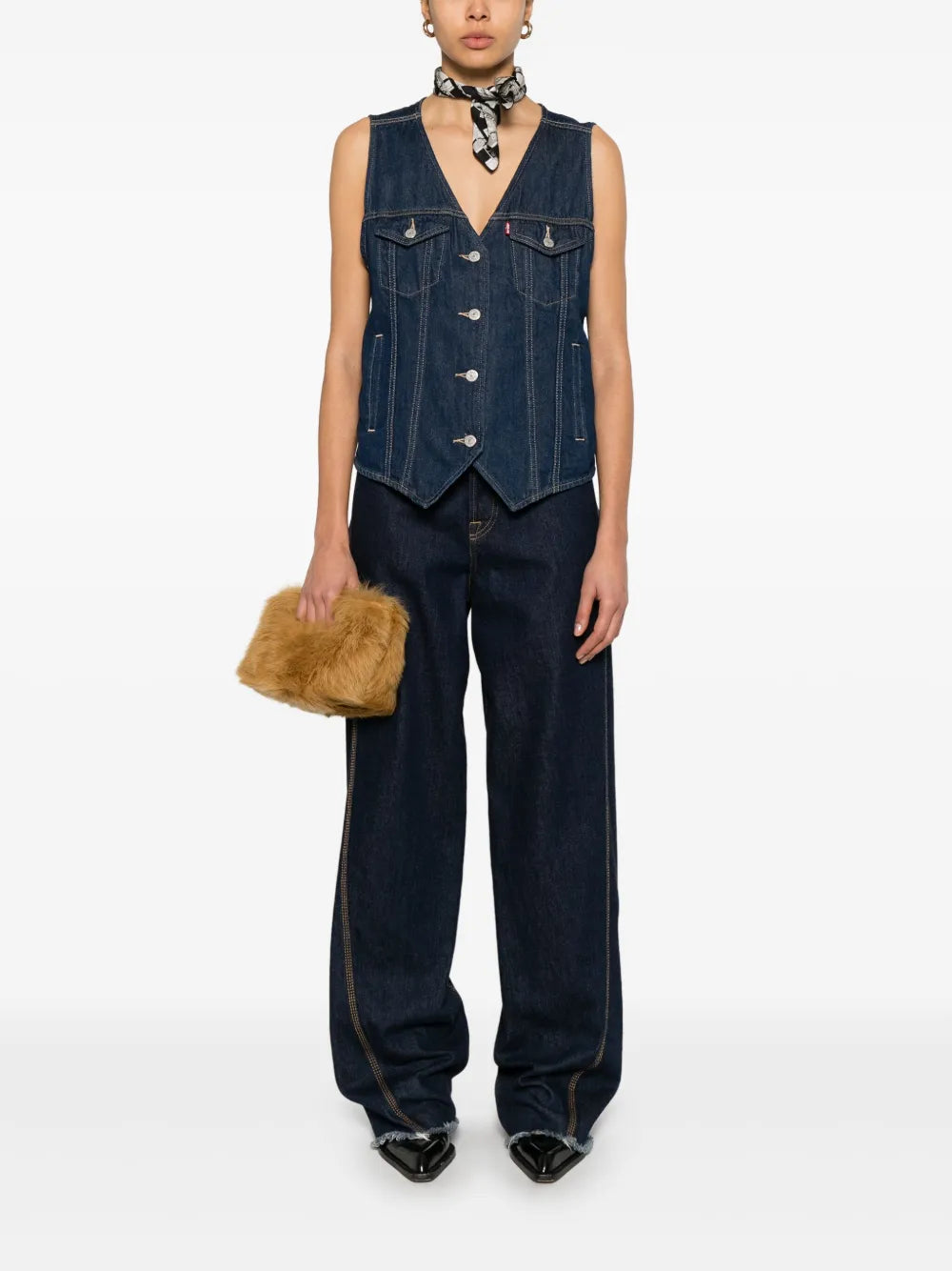 Denim Waistcoat