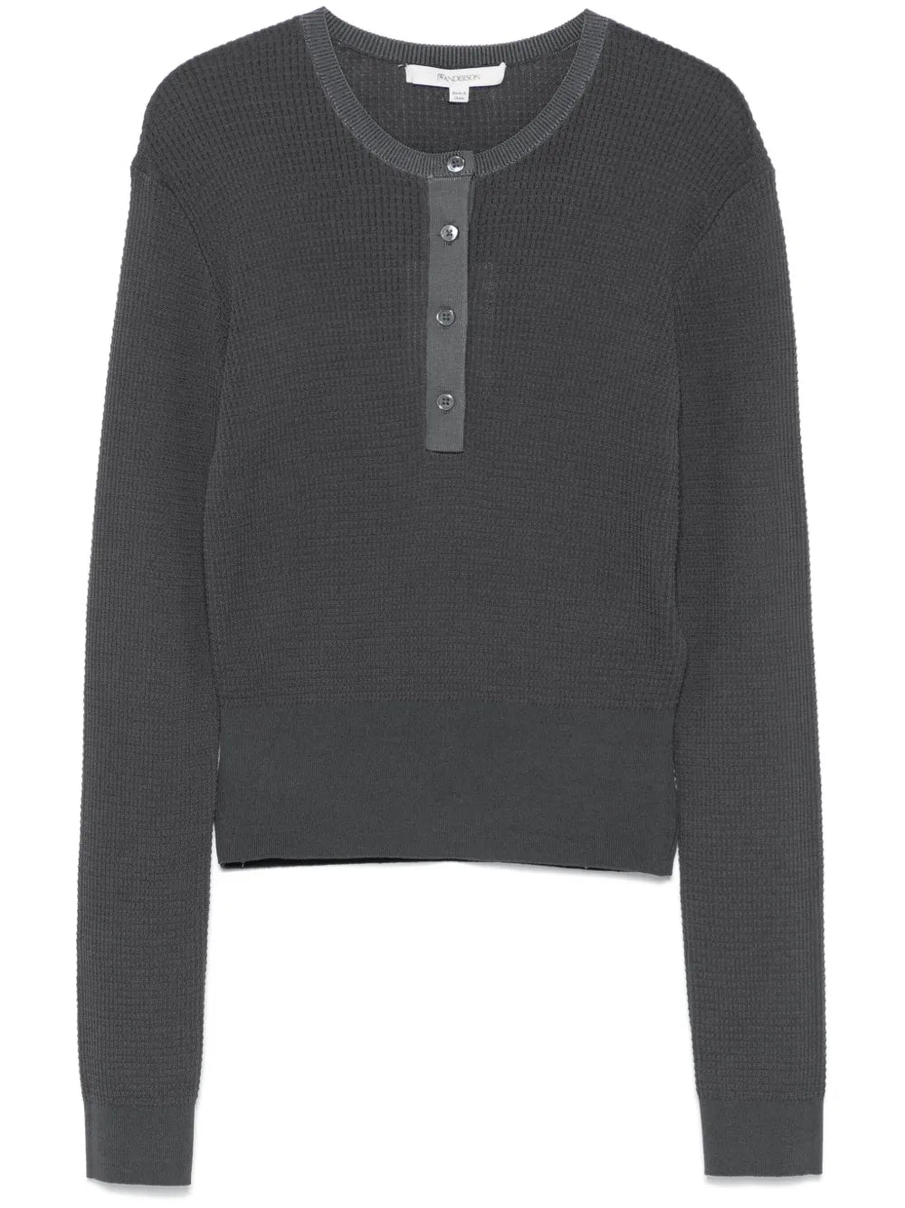 Waffle-Knit Sweater