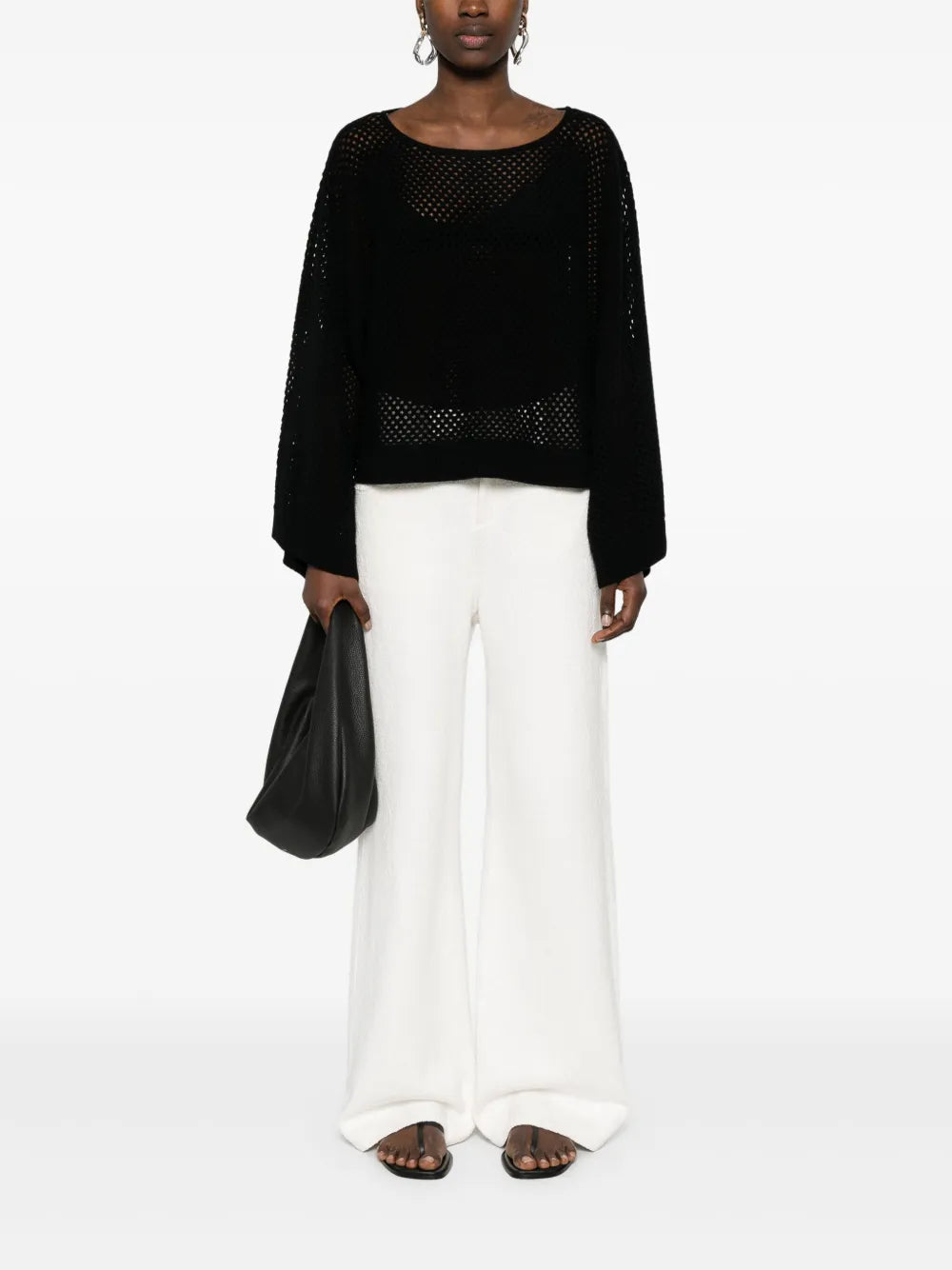 Open-Knit Sweater