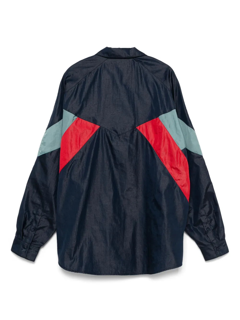 Shirt-Style Track Jacket