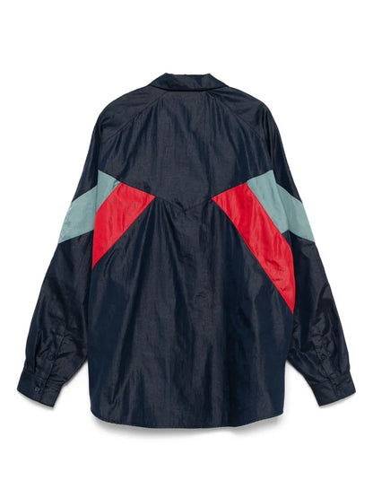 Shirt-Style Track Jacket