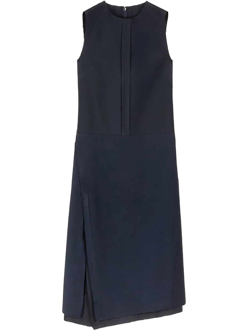 Wool Slit Dress