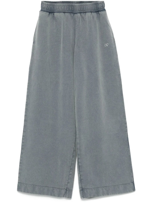 Wide-Leg Track Pants