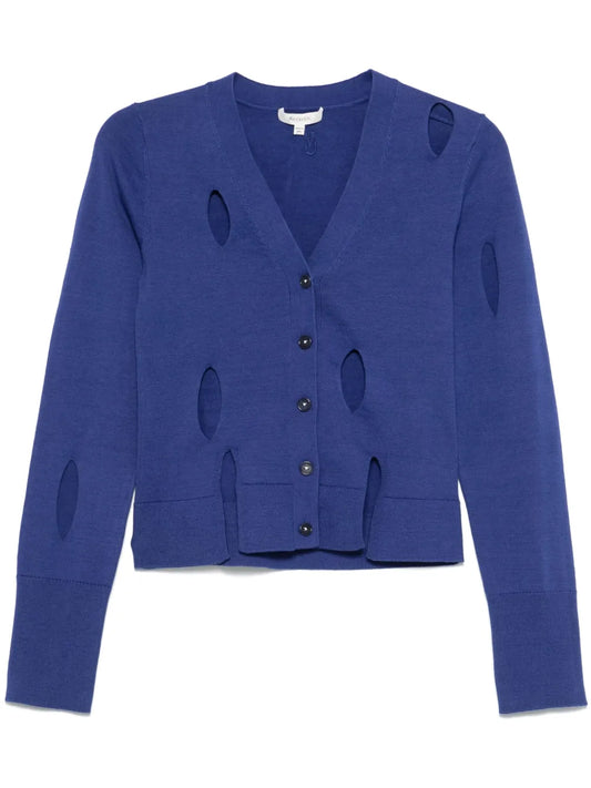 Cut-Out Cardigan