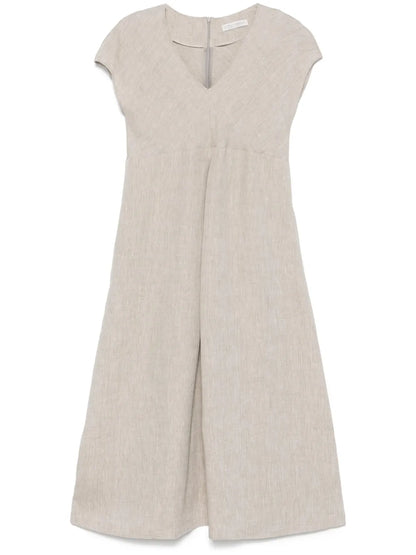 Linen Midi Dress