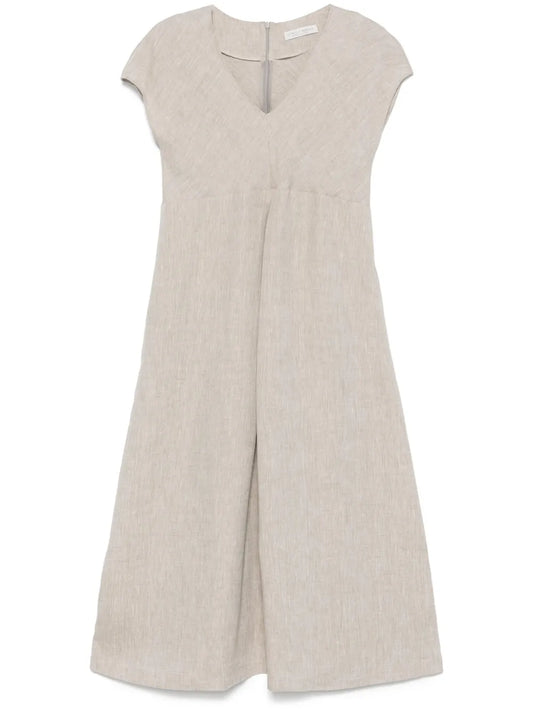 Linen Midi Dress