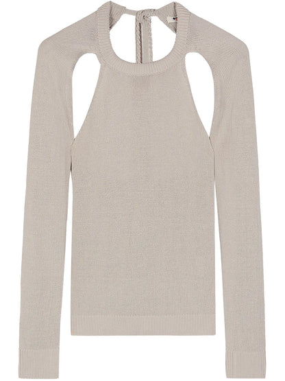 Cut Out-Detail Sweater