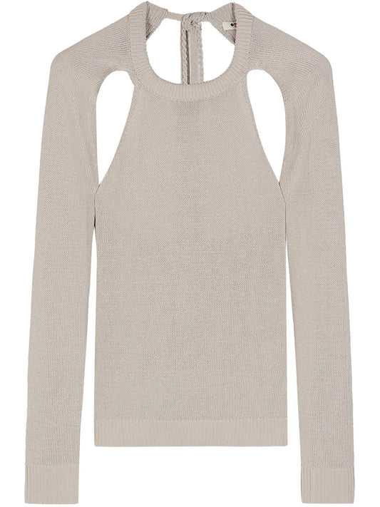 Cut Out-Detail Sweater