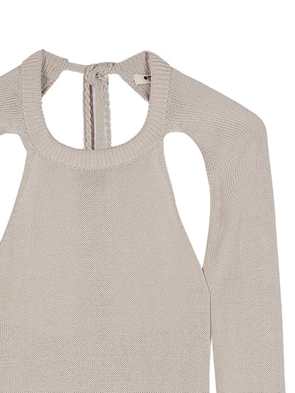 Cut Out-Detail Sweater