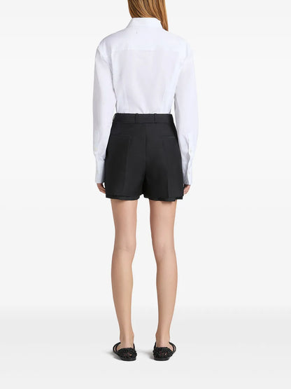 Wool Tailored Shorts