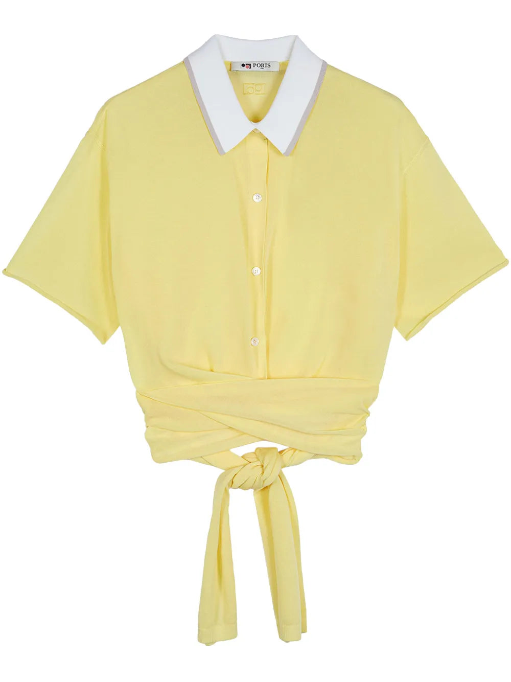 Wrap Polo Top