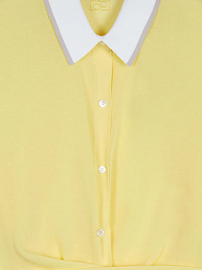 Wrap Polo Top