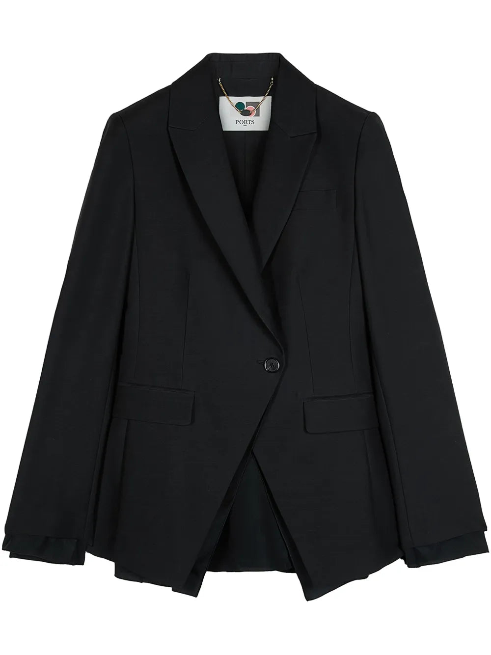 Off-Centre Fastening Blazer