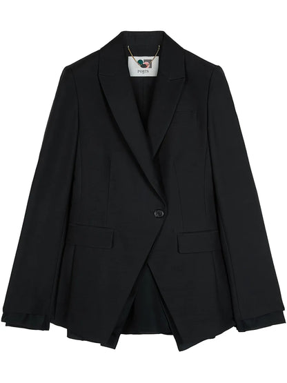 Off-Centre Fastening Blazer