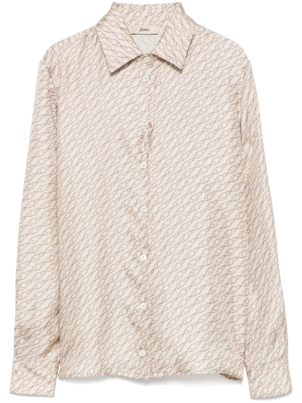 Carabiner-Print Shirt