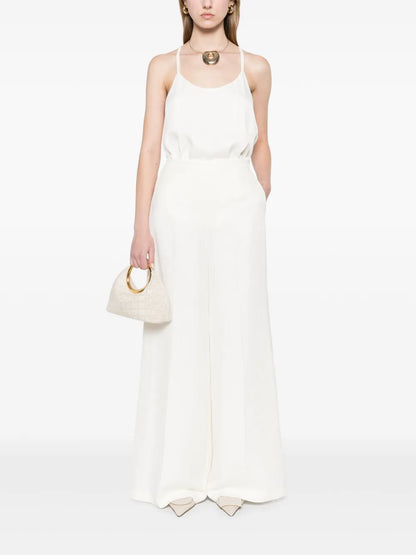 Logo-Plaque Palazzo Trousers