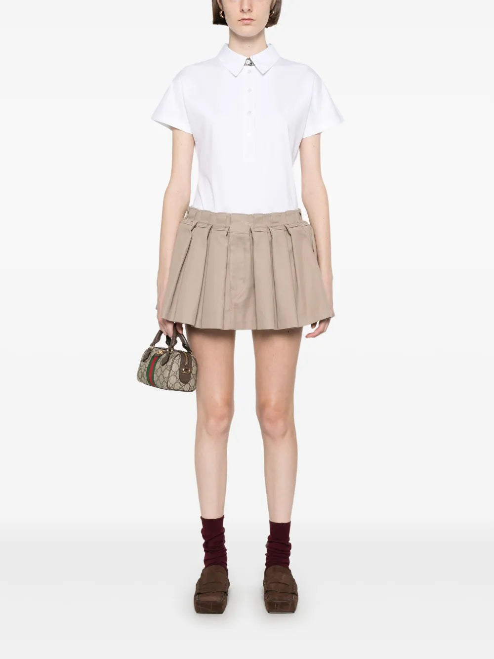 Cotton Polo Top