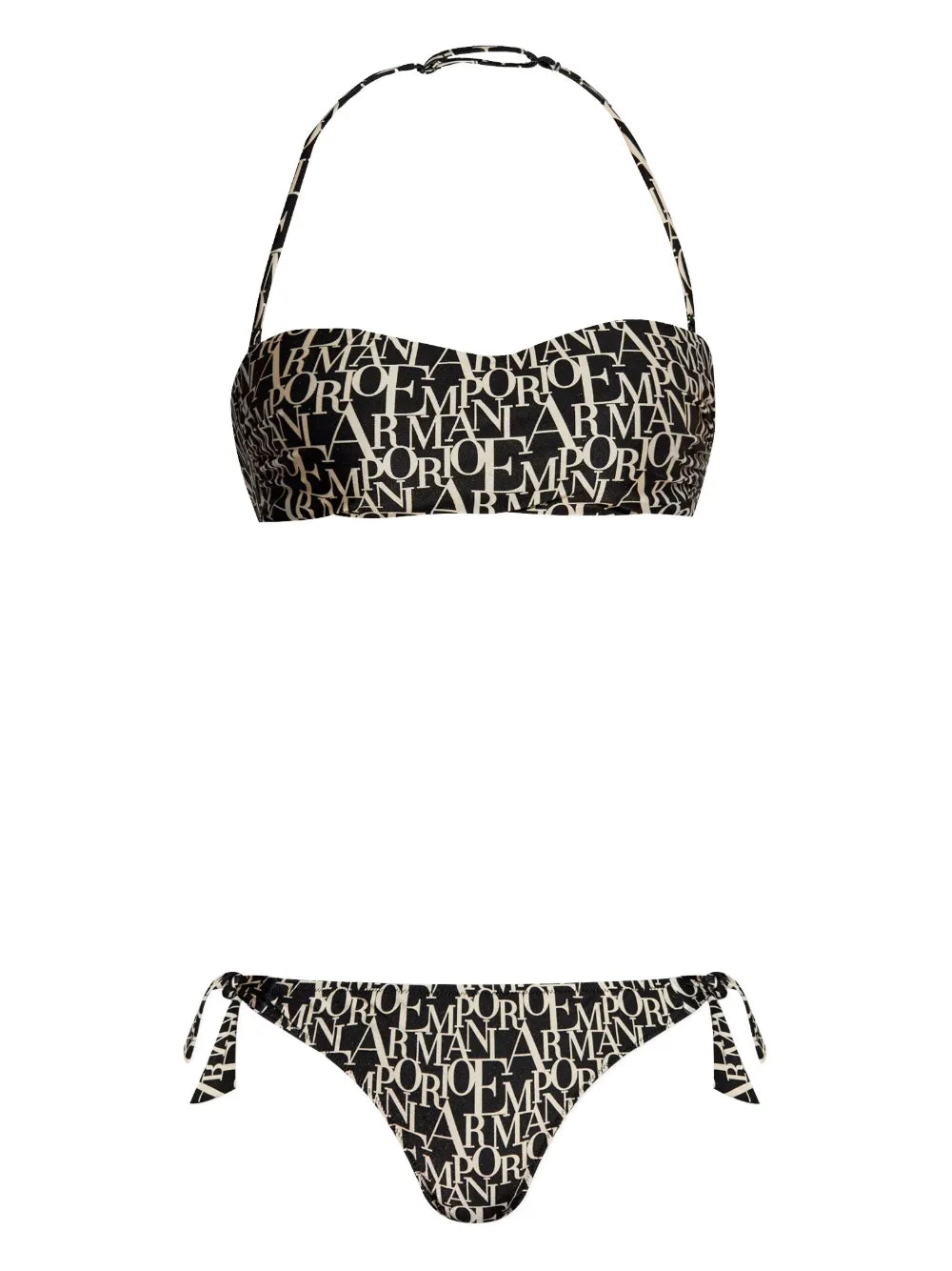 Logo-Print Bikini