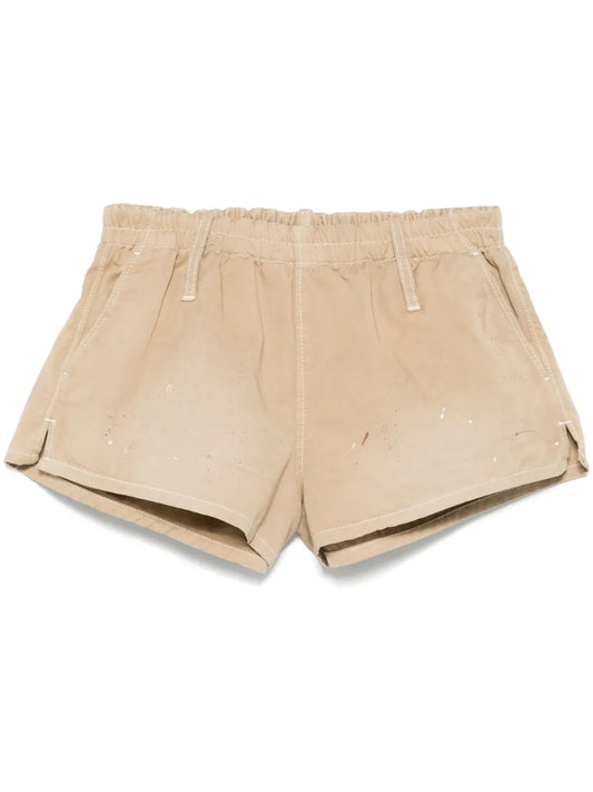 Paint-Splatter Shorts