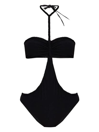 Cut-Out Bandeau Swimsuit