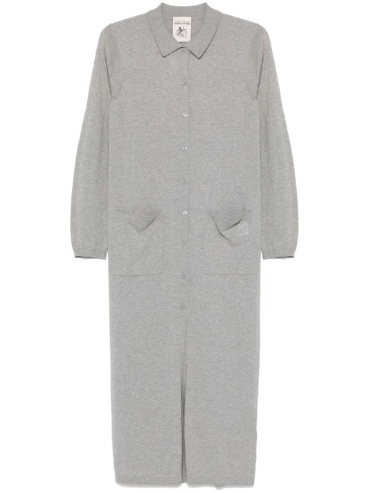 Fine-Knit Maxi Dress