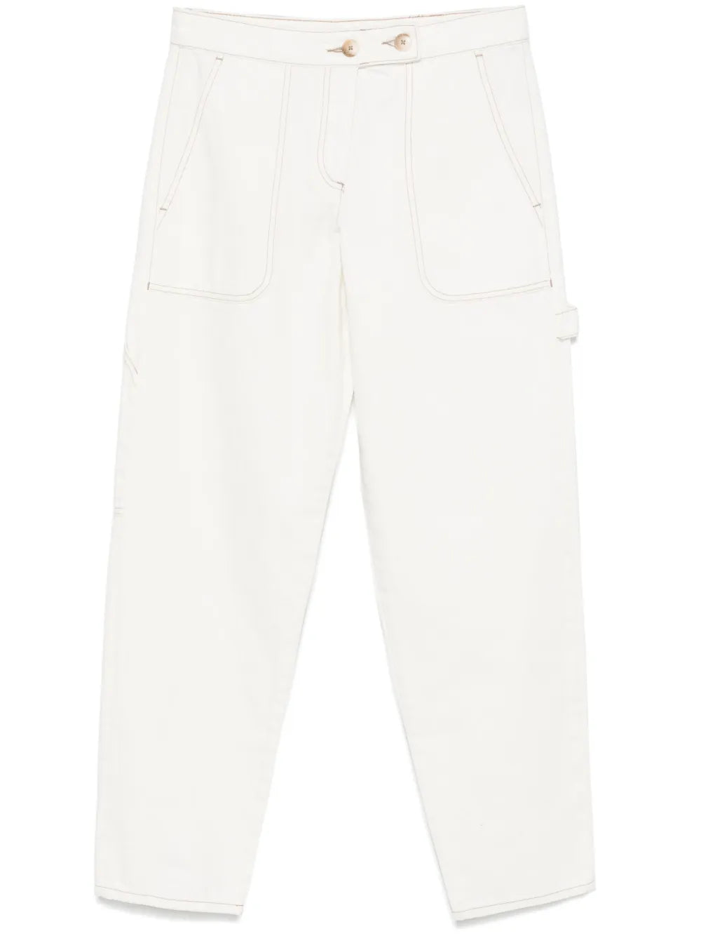 Logo-Embossed Trousers