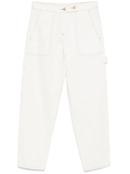 Logo-Embossed Trousers