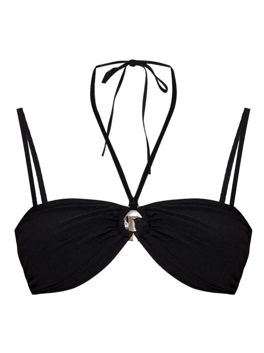 Twisted-Front Bikini Top