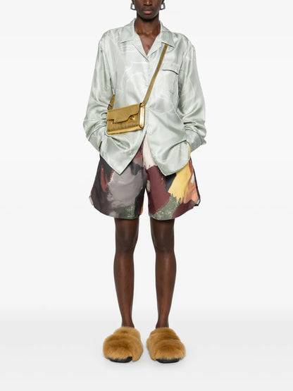 Printed Silk Shirt