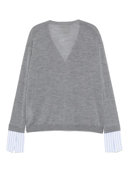 Fine-Knit Cardigan