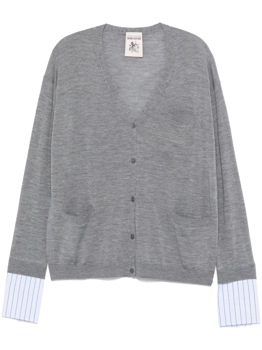 Fine-Knit Cardigan