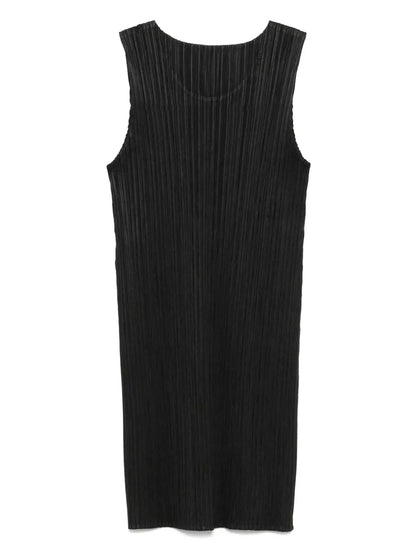 Plissé Mini Dress