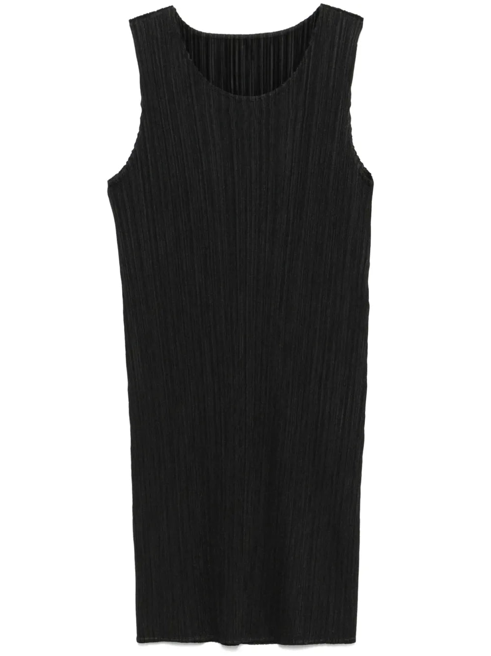 Plissé Mini Dress